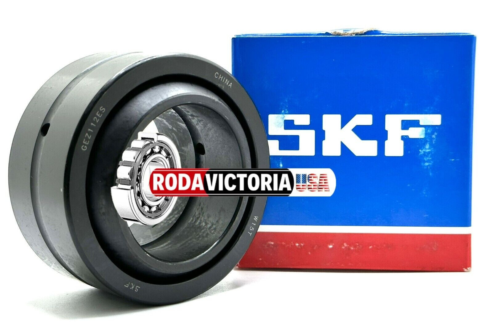 SKF GEZ112 ES RADIAL SPHERICAL PLAIN BEARING 1 3/4″