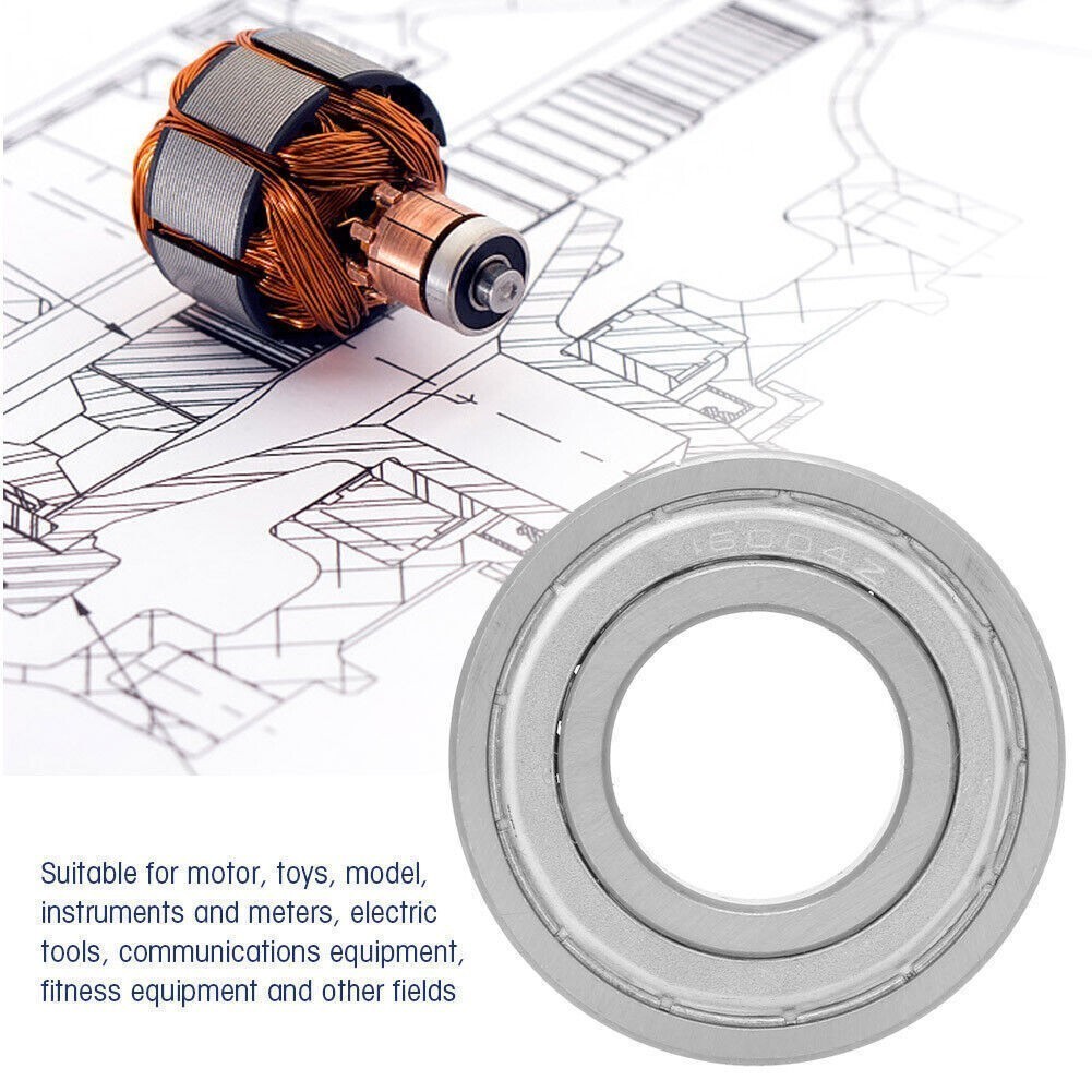 10pcs Steel High Speed Double sided Sealed Deep groove Ball Bearings