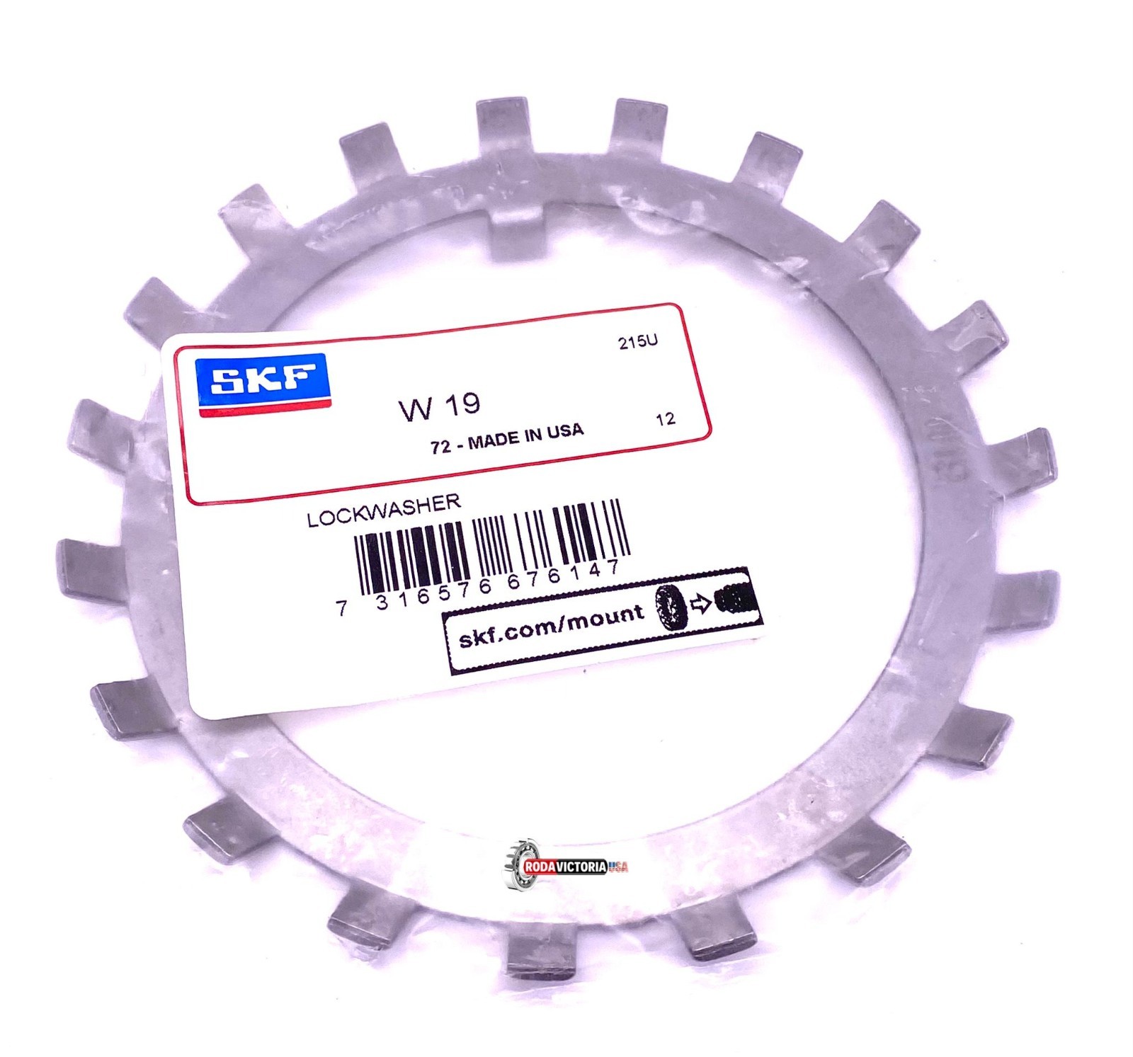 SKF W19 Lock Washer / Clip for Bearings 3.8″ x 5.219″ x 0.084″