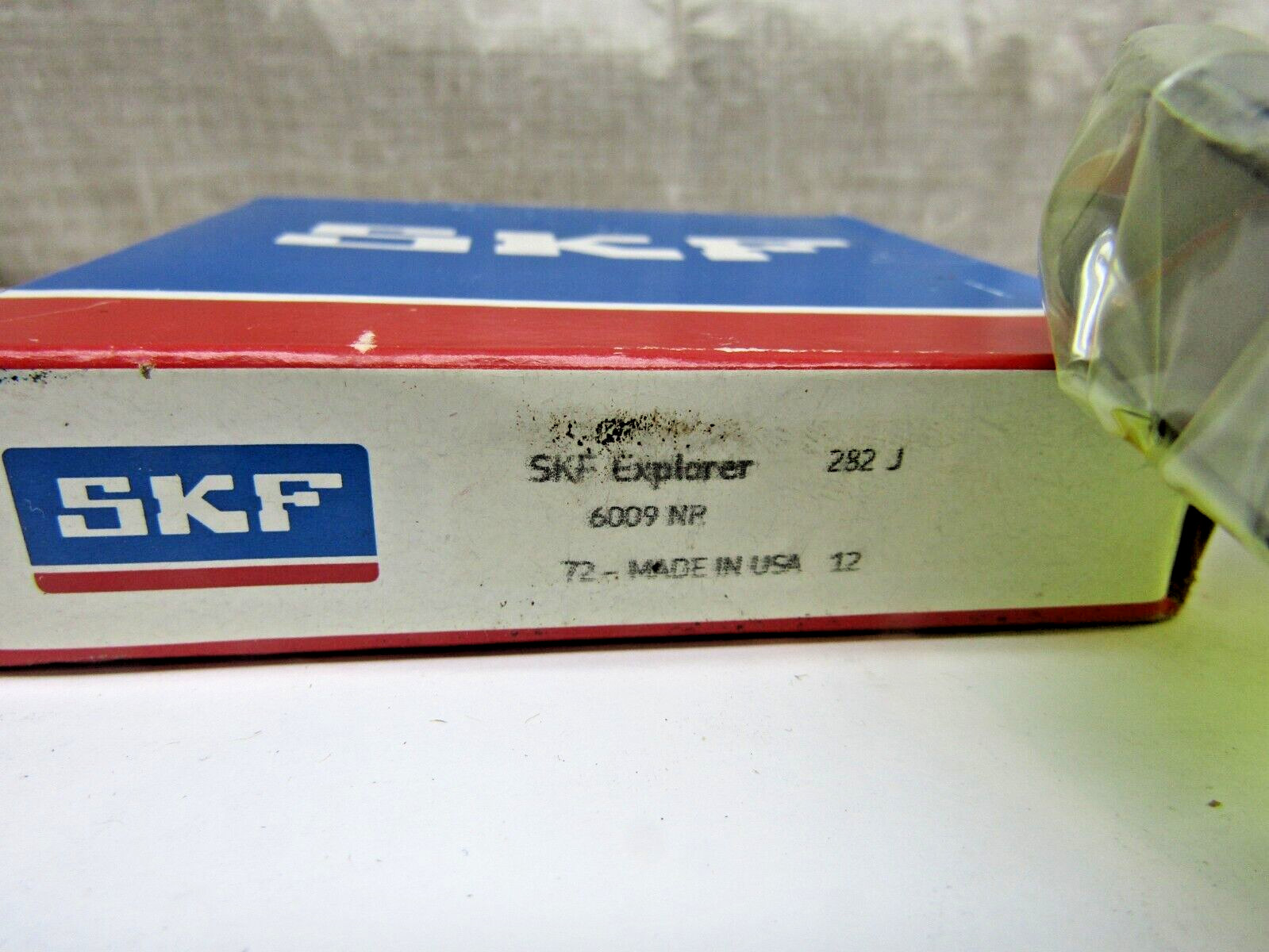 SKF 6009NR 45mm X 75mm X 16mm Open Snap Ring Bearing 6009-NR Made in USA