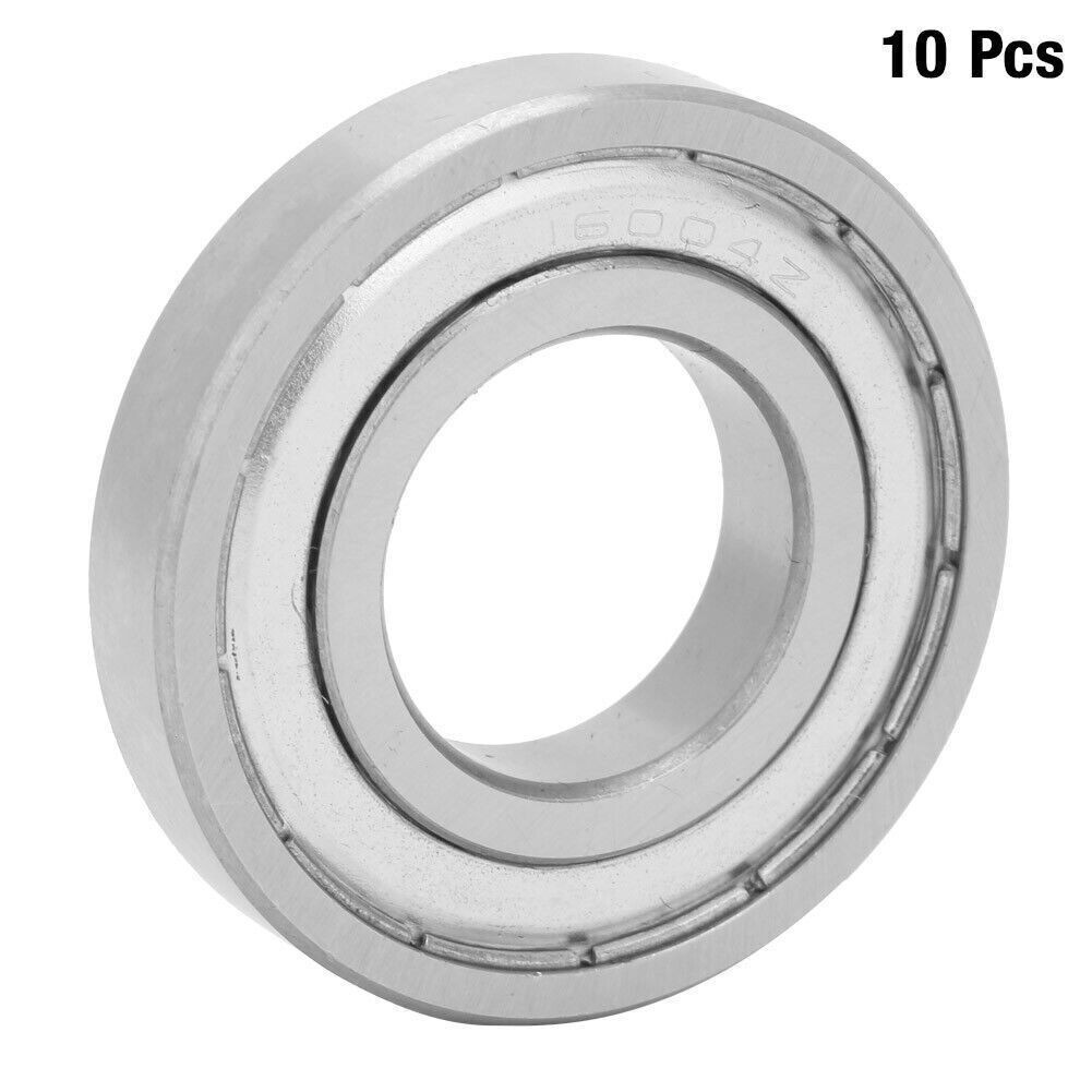 10pcs Steel High Speed Double sided Sealed Deep groove Ball Bearings