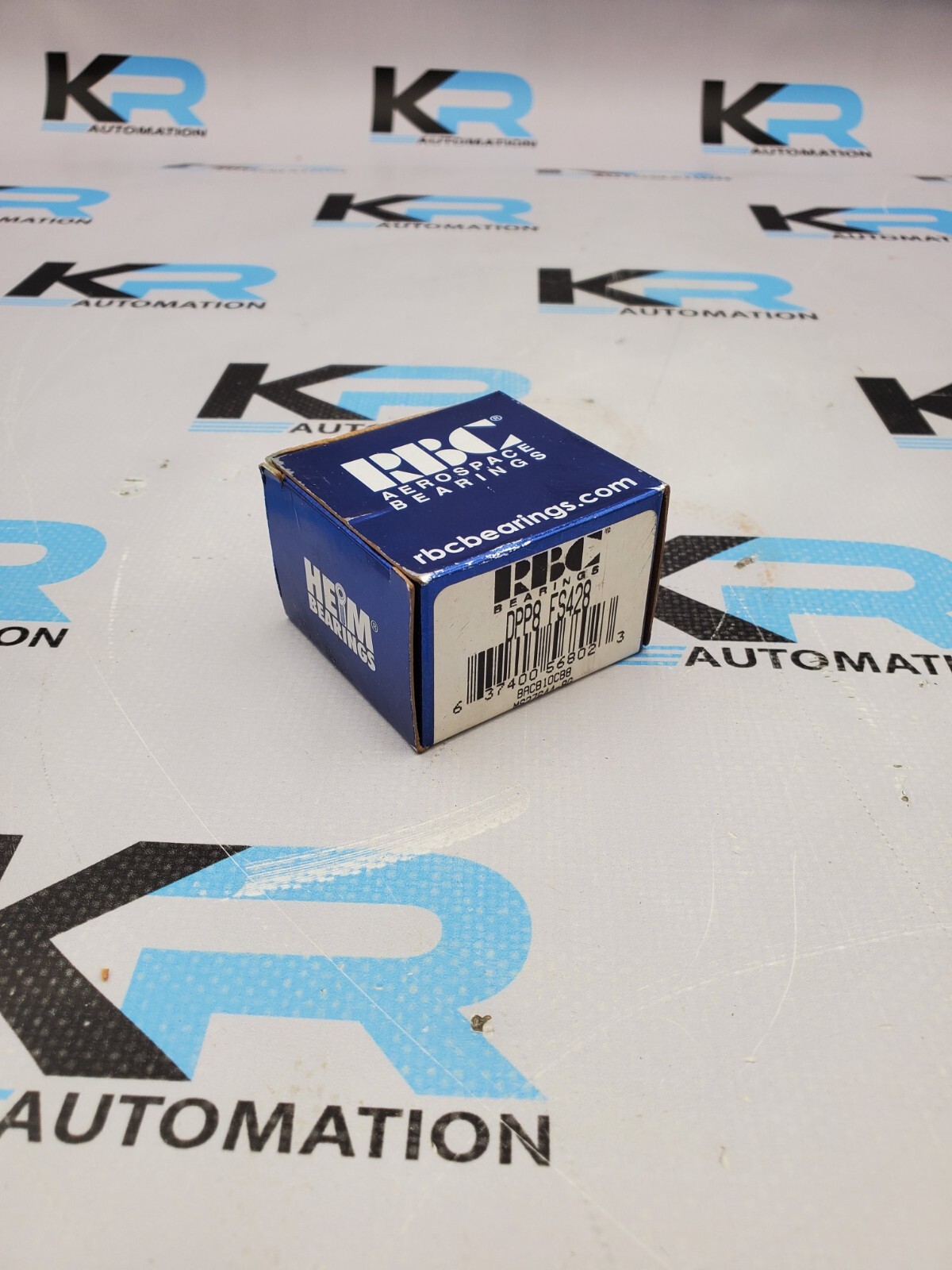 NEW RBC DPP8 FS428 Airframe Control Ball Bearing .50″ ID 1.6875″ OD .9320″ W