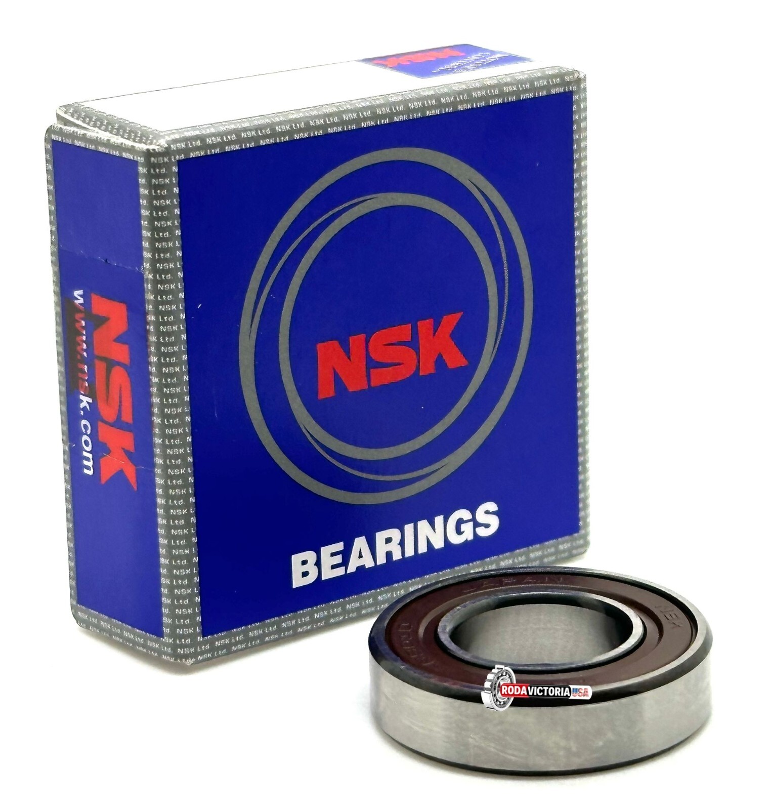 NSK JAPAN 6901 DD C3 BALL BEARING, RUBBER SEALED 61901 2RS 6901-2RSC3 12x24x6mm