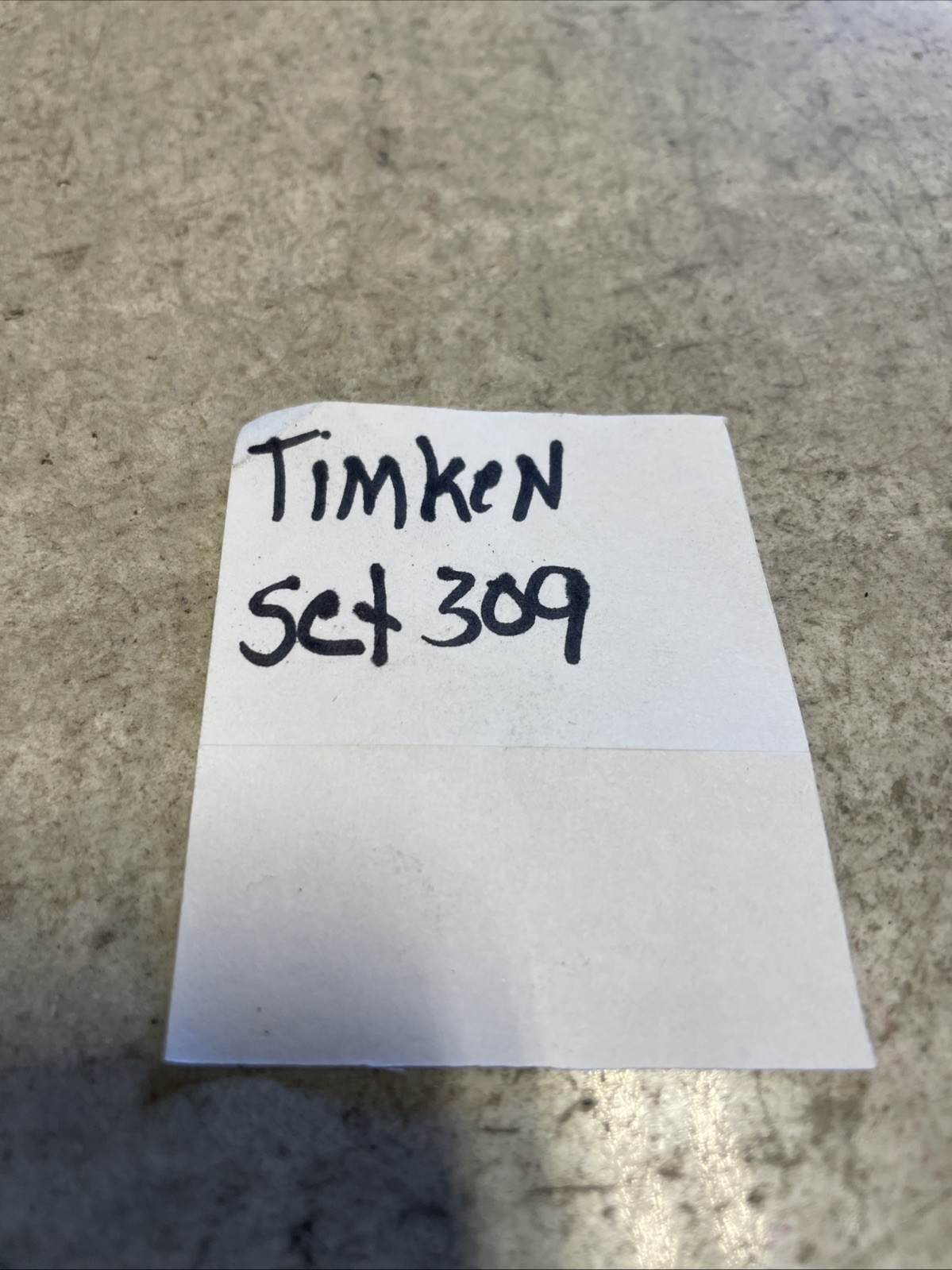 Timken SET309 (M86649/M86610) Bearing & Race Set. NO BOX