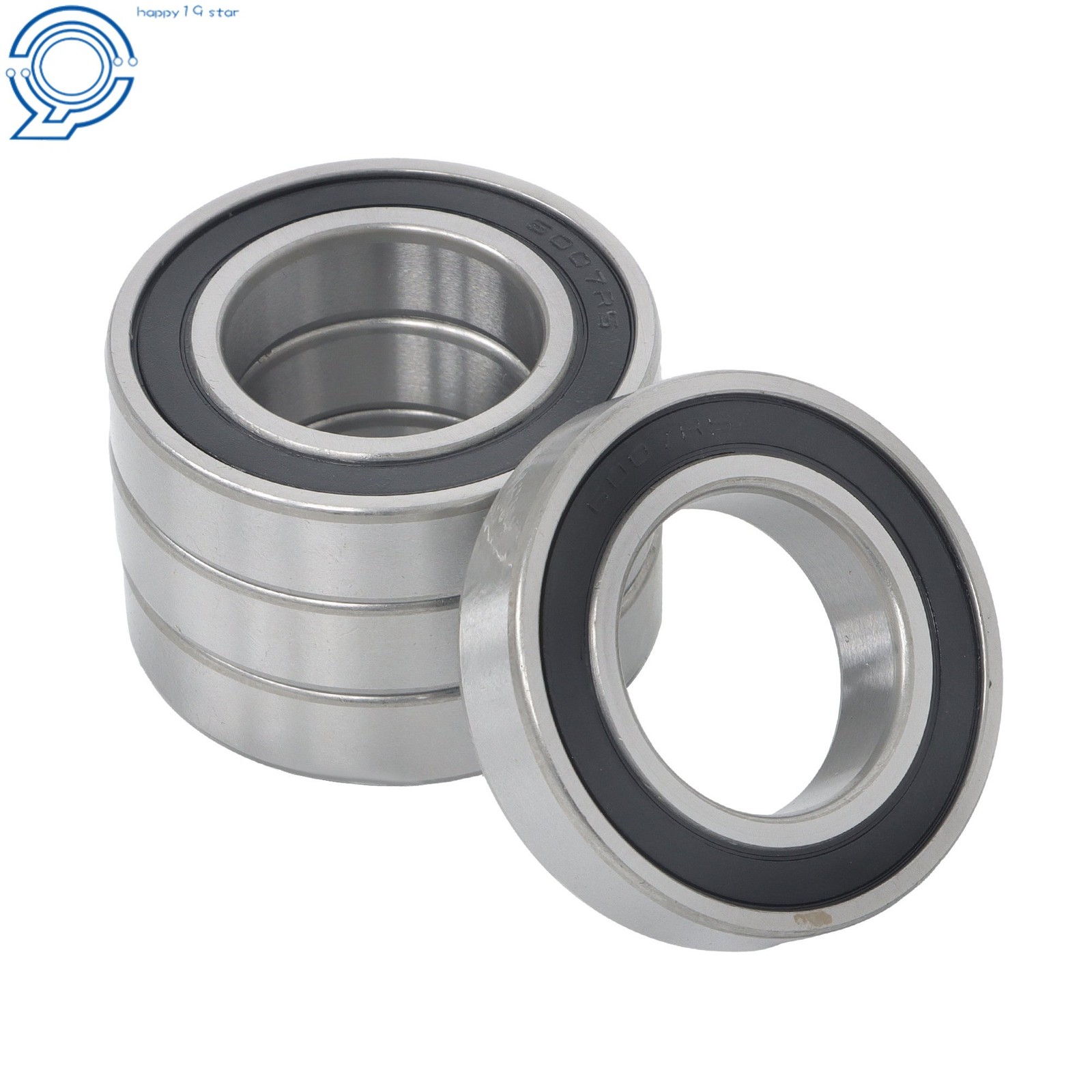 6007-2RS Deep Groove Ball Bearings 10pcs 35x62x14mm Sealed