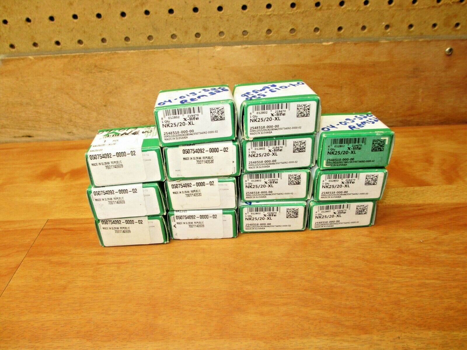 INA NK25/20-XL (LOT OF 2) *NEW* Needle Bearing