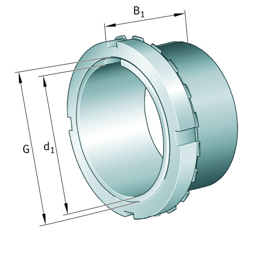 H208X104 FAG 31,75 x 58 x 31 mm ADAPTER/WITHDRAWAL SLEEVES