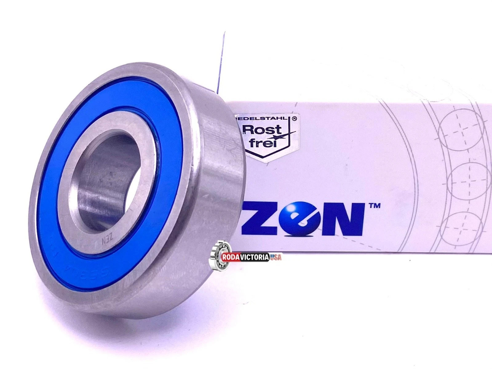 ZEN S6306 2RS Stainless Steel Ball Bearing Rubber Sealed W6306 2RS 30x72x19 mm