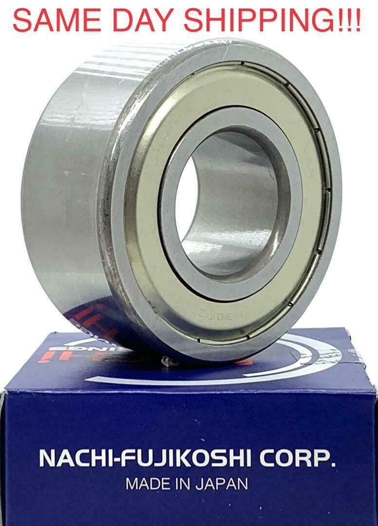 NACHI 5307 ZZ C3 Angular Contact 35x80x34.9mm Japan Ball Bearings 3307 ZZ C3