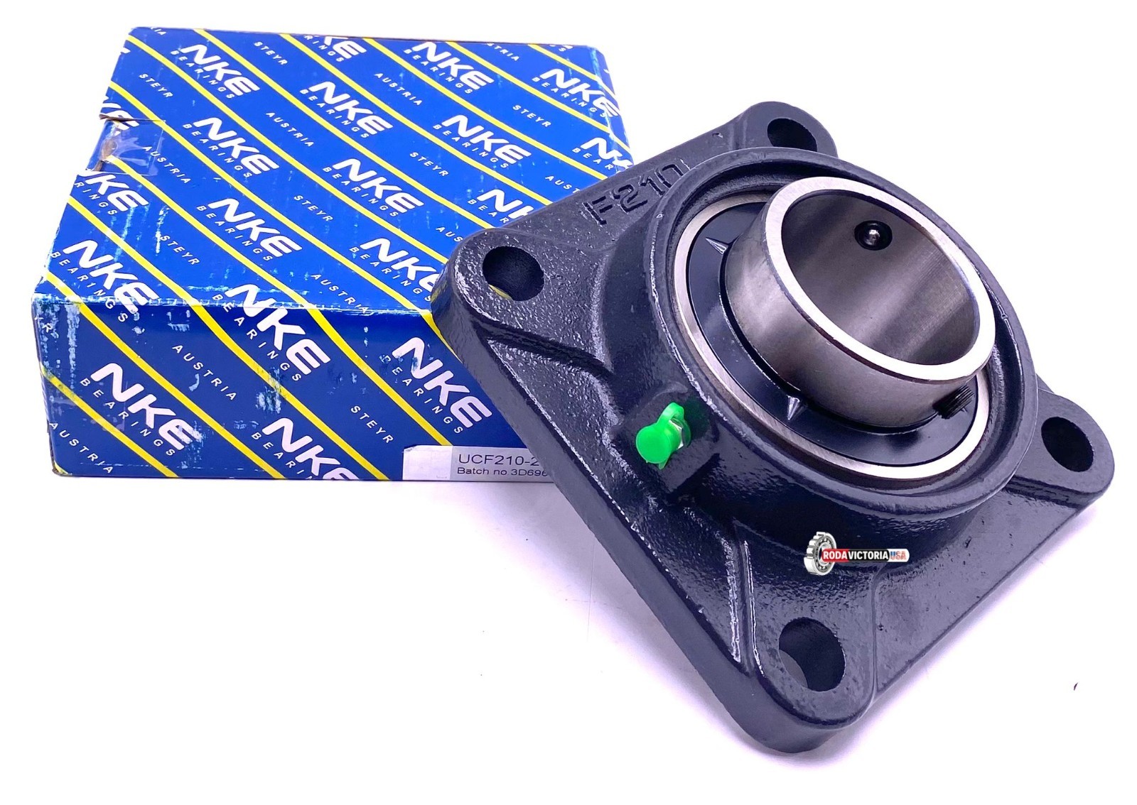 NKE UCF210-200 Housing and Bearing UC210-32 + F210 50.80x142x54.60 mm