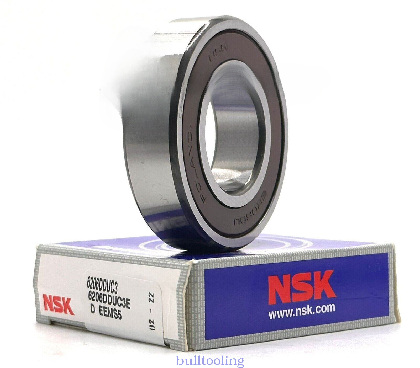 NSK 6206 VV C3 BEARING RUBBER SEALS 30x62x16 mm 6206 VV C3 6206 2RS RS=SKF