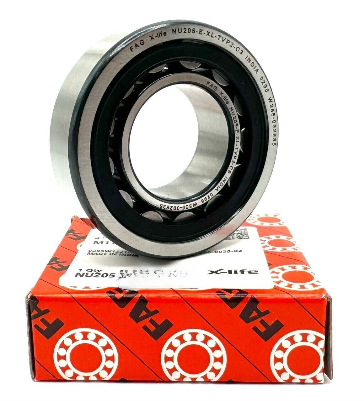 NU205 E XL TVP2 C3 FAG CYLINDRICAL ROLLER BEARING 25x52x15 new