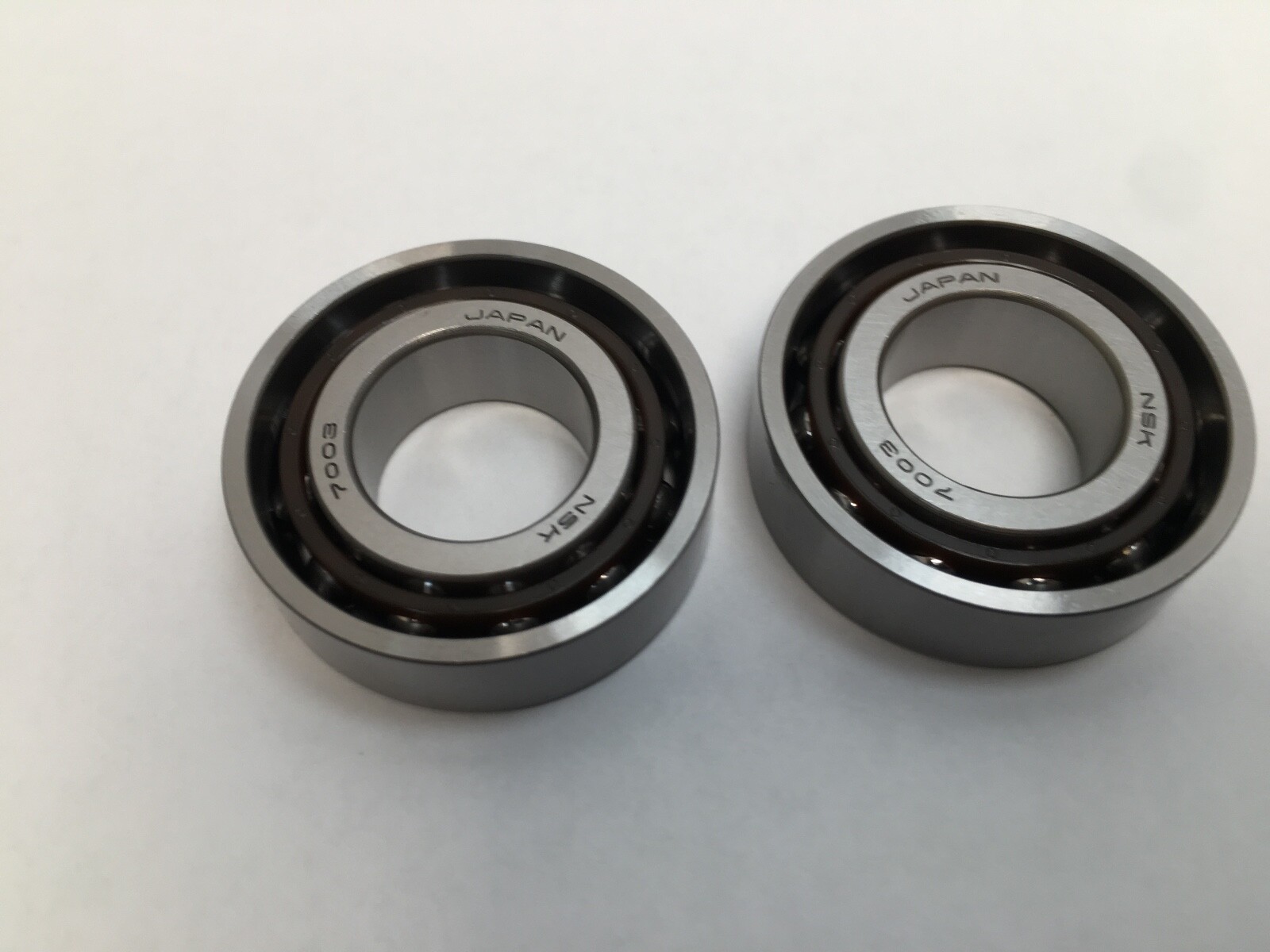 NSK 7003CTYDULPA7 Angular Bearing 17x35x10mm 7003 C TY DUL PA7 ABEC7 Japan 2 Pcs