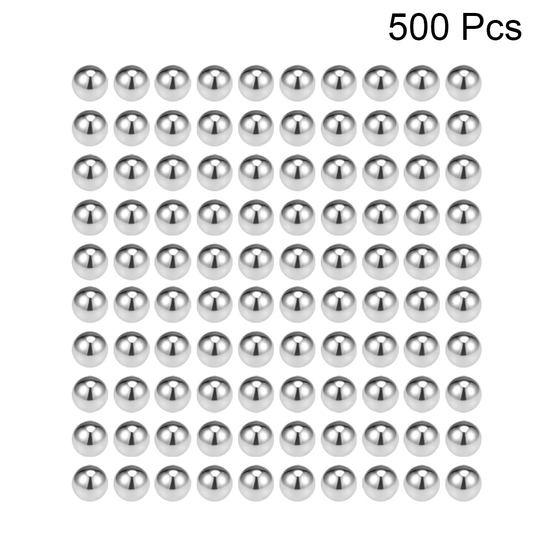 500pcs 3mm Bearing Balls 304 Stainless Steel G100 Precision Balls