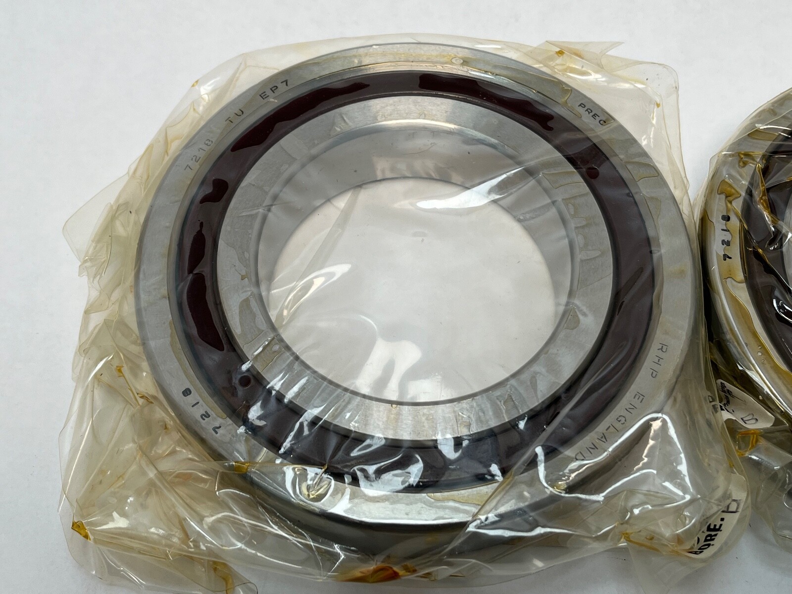 RHP 7218CTDULP4 Bearing 90x160x30mm 7218-C-T-DUL-P4 B7218X2TDULEP7 England 2 Pcs