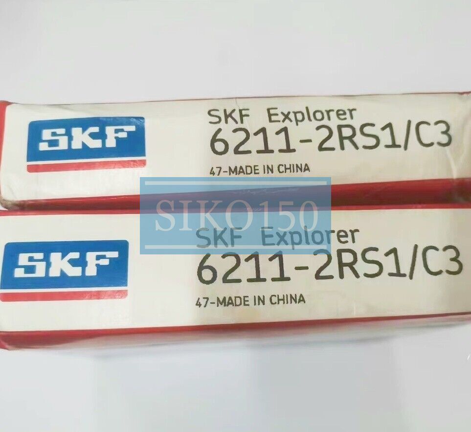1PC SKF 6211-2RS1/C3 deep groove ball bearing #SK