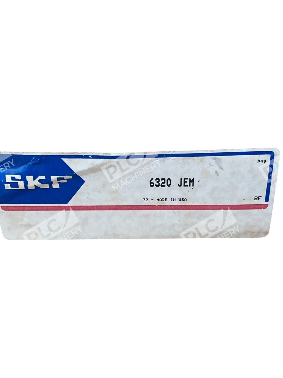 SKF 6320 C3S1 Deep Groove Radial Ball Bearing 6320 JEM