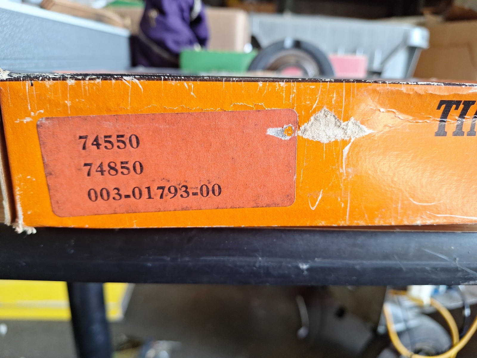 Timken 74550/74850 tapered roller bearing assembly