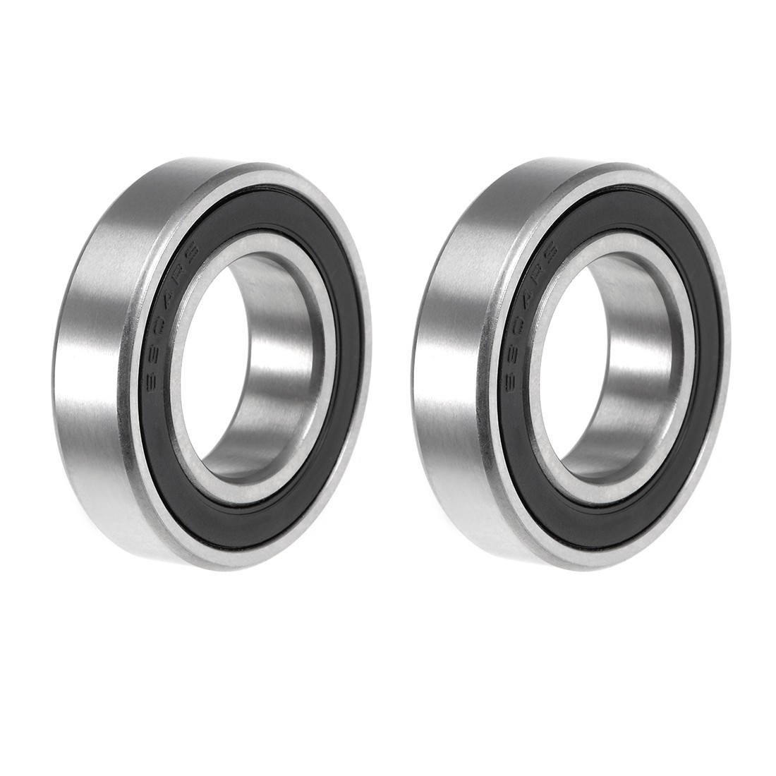 2 x 6904-2RS Ball Bearing 20x37x9mm Double Sealed ABEC-3 Bearings