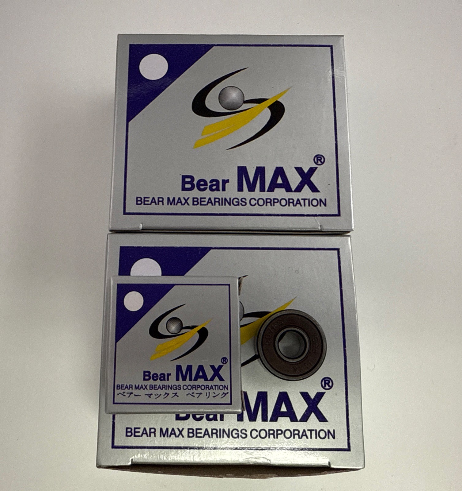 20 pcs BearMAX 607-2RS E 7x19x6mm Rubber Seal Deep Groove Ball Bearings 6072RS