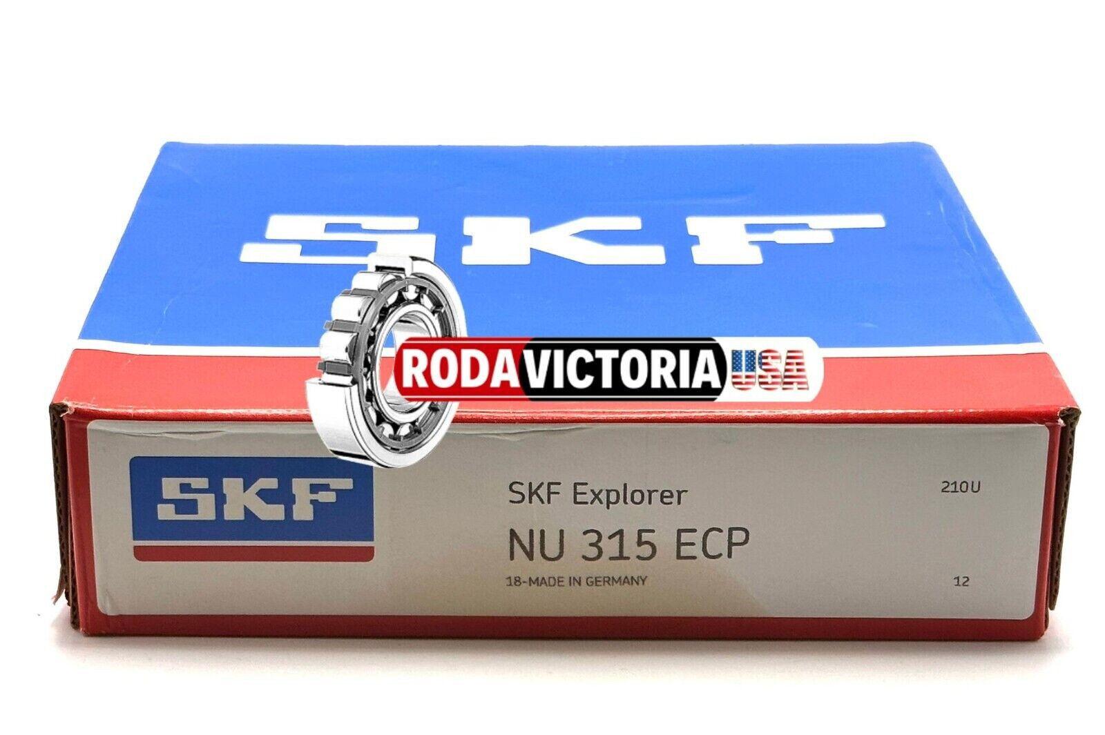 SKF GERMANY NU315 ECP C3 CYLINDRICAL ROLLER BEARING 75x160x37mm