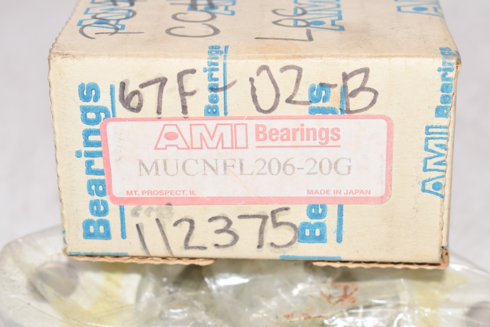 NEW AMI Bearings MUCNFL206-20G Set Screw Locking Two-Bolt Flange Unit 1-1/4 in