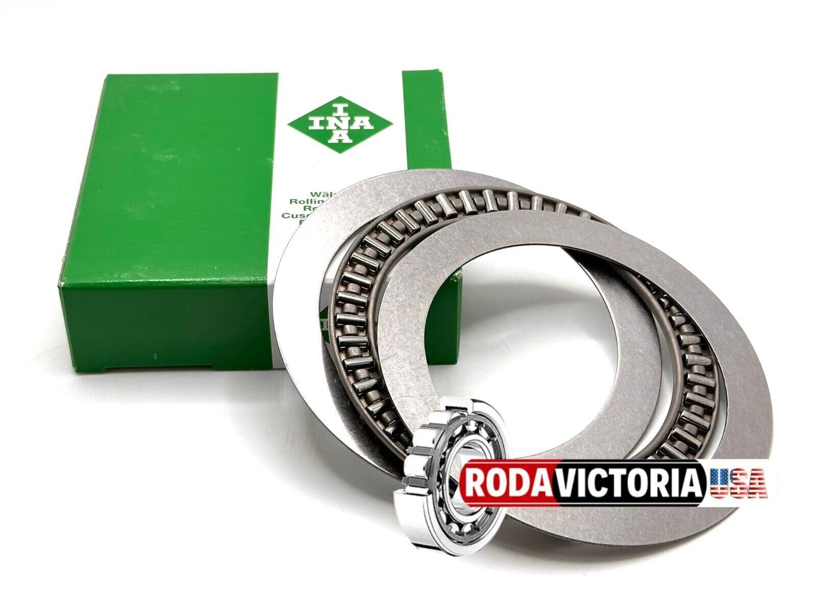 INA AXK80105 + AS80105 Needle Roller Thrust Bearing and Washers 80x105x6mm