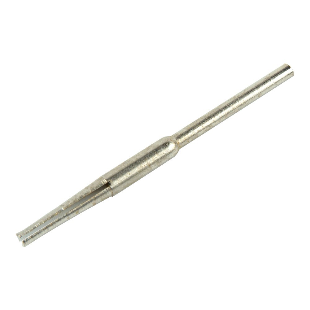 12x 2.35/3.0mm Sandpaper Abrasive Straight Split Mandrels Clip Type Rotary Tool