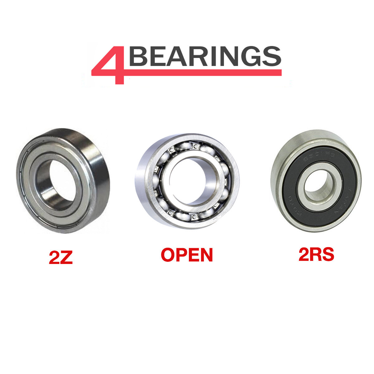 Bearings 6000 – 6312 Series High Quality Open 2RS ZZ C3 CM