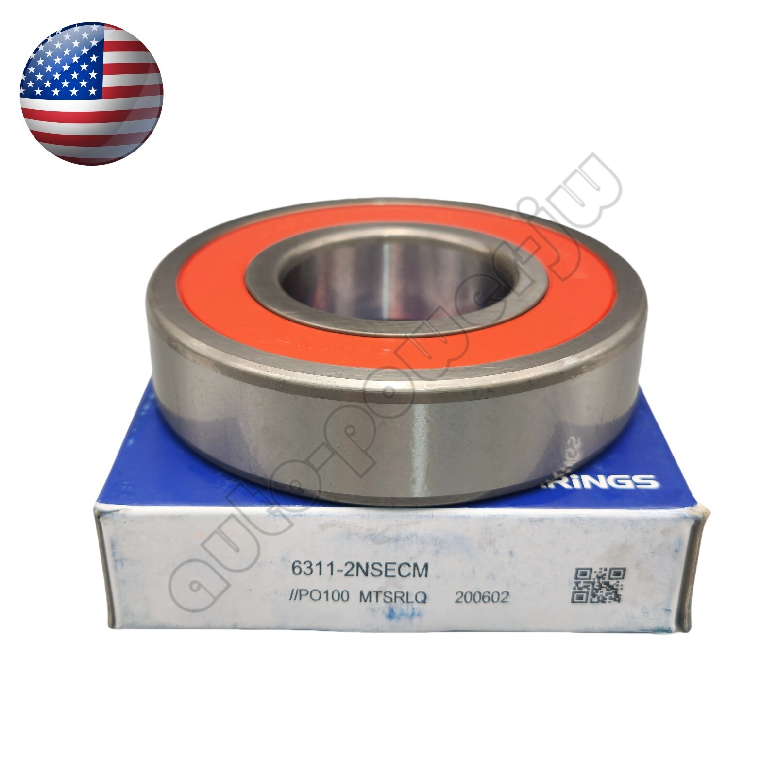For NACHI 6311 2NSE C3 DEEP GROOVE BALL BEARING, RUBBER SEALED 55x120x29mm