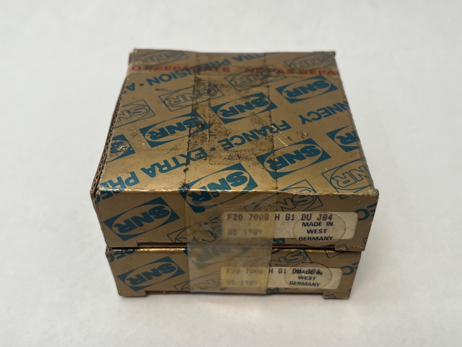 SNR 7008HG1DUJ84 Bearing 40x68x15 mm 7008E-T-DUM-P4 7008-H-G1-DU-J84 France 2Pcs