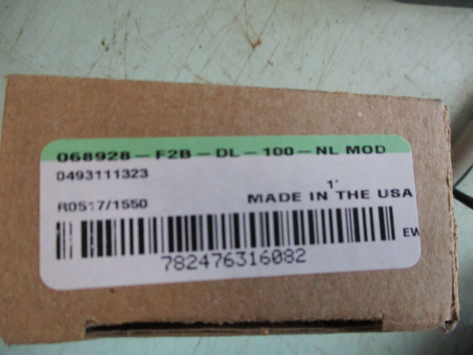 DODGE 068928 2 BOLT FLANGE BEARING F2B-DL-100-NL MOD USA B372