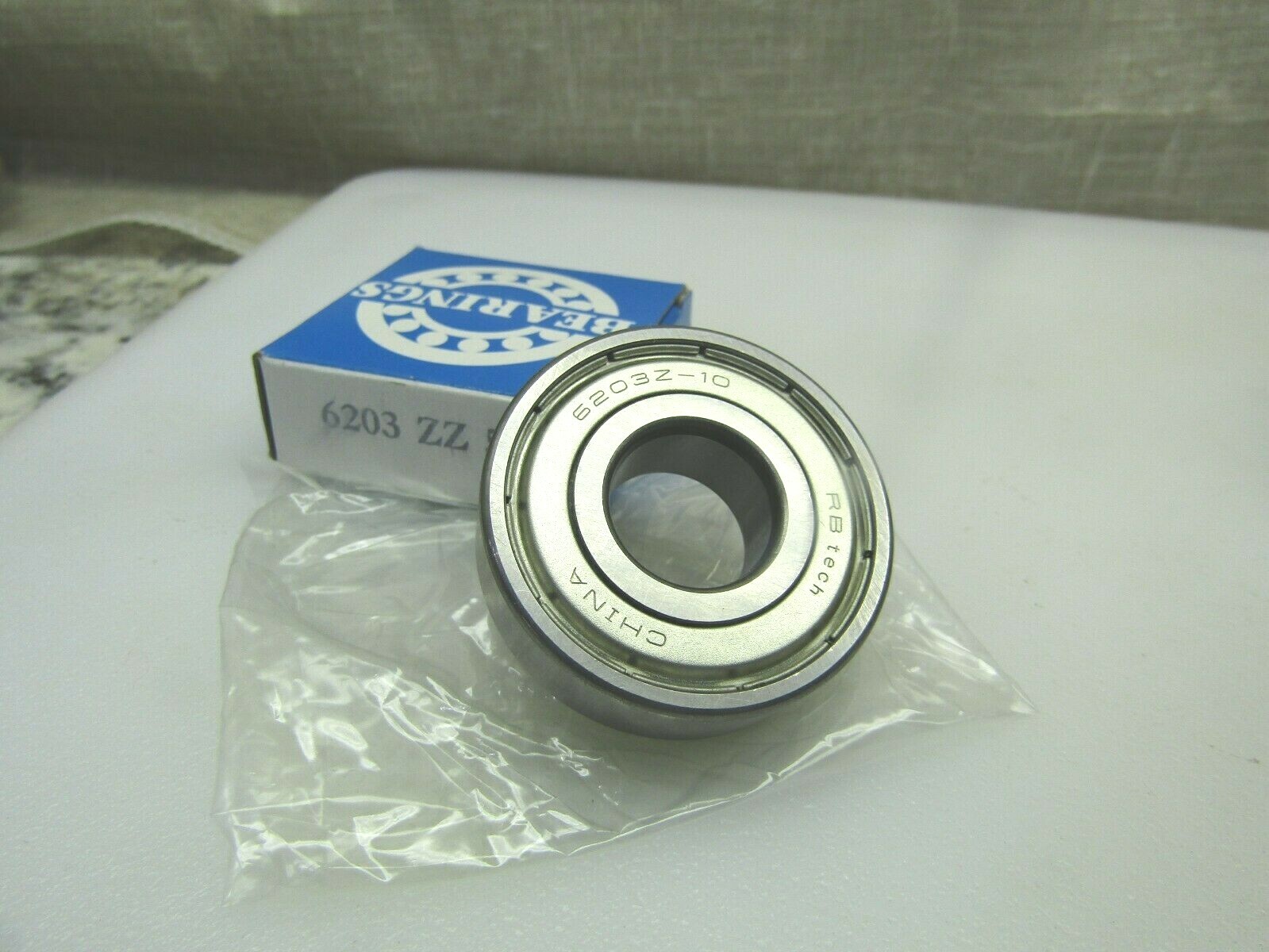 RB Tech 6203-ZZ-5/8 5/8 in. Bore X 40mm X 12mm Metal Shielded Bearing