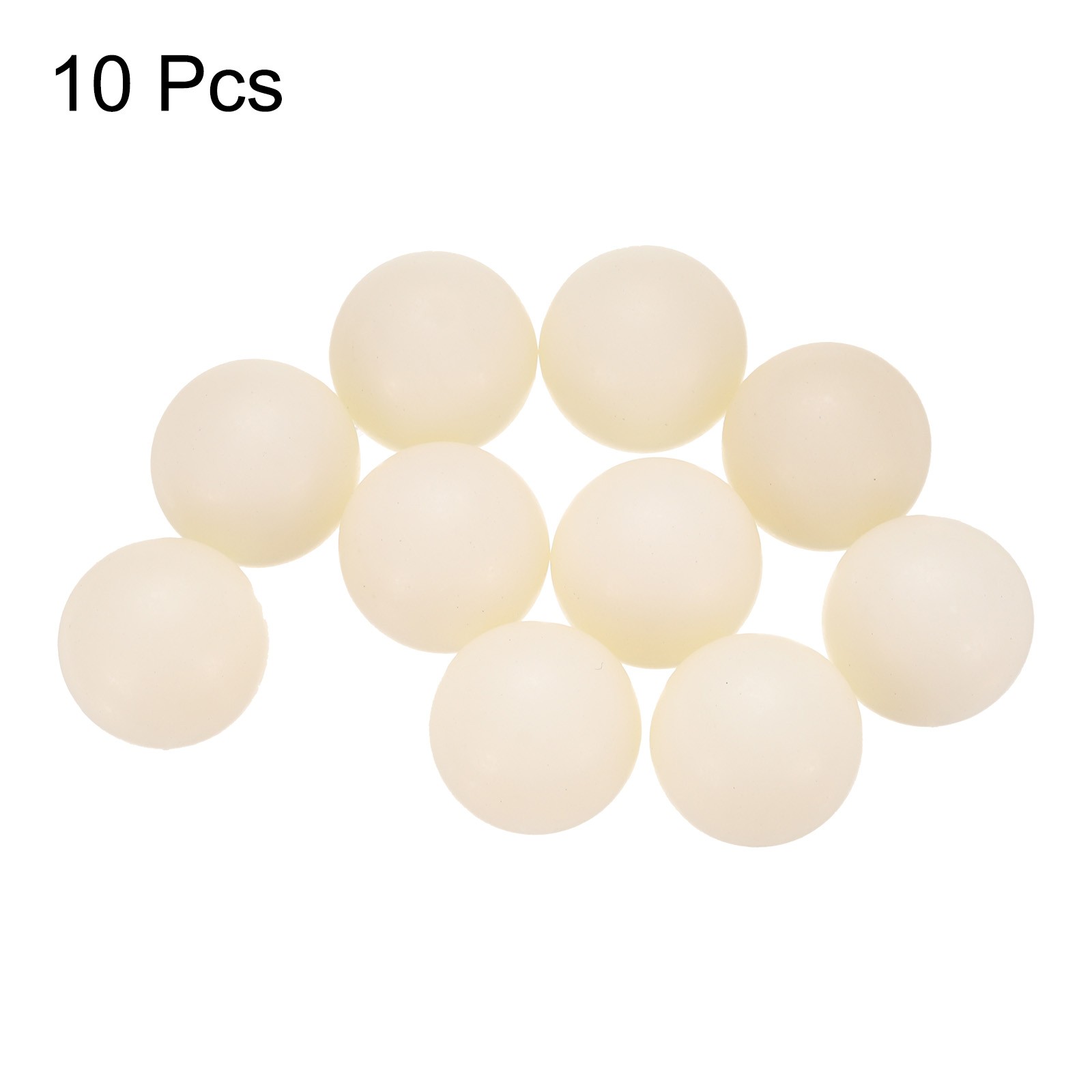 10pcs Nylon Bearing Balls 3/4″ 19.05mm Solid Plastic Balls