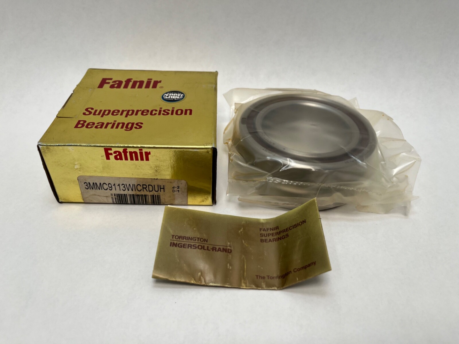 Fafnir 3MMC9113WICR-DUH Bearing 65x100x18 mm 7013A 3MM-C-9113-WI-CR-DUH 2 Pcs