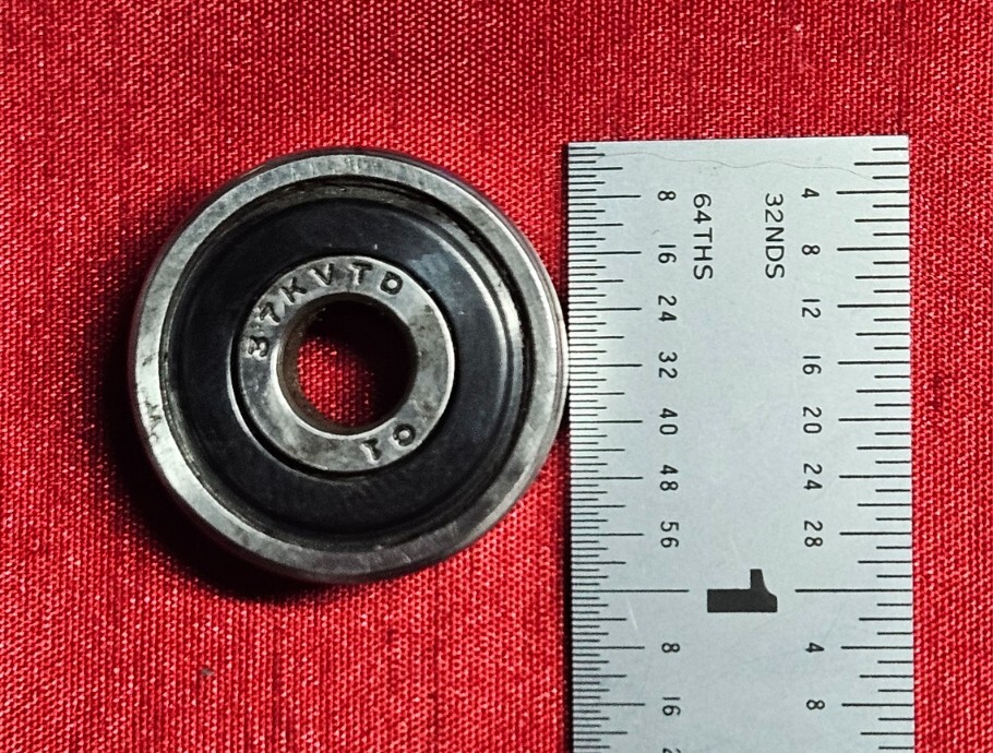 FAFNIR 37KVTD Shielded Bearing 7mm Bore, 24mm OD, 13/32″ W, USA Made – NEW
