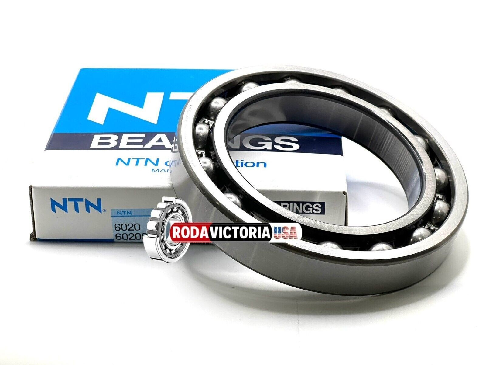 NTN JAPAN 6020 DEEP GROOVE BALL BEARING, OPEN TYPE,NO SEALS 100x150x24mm