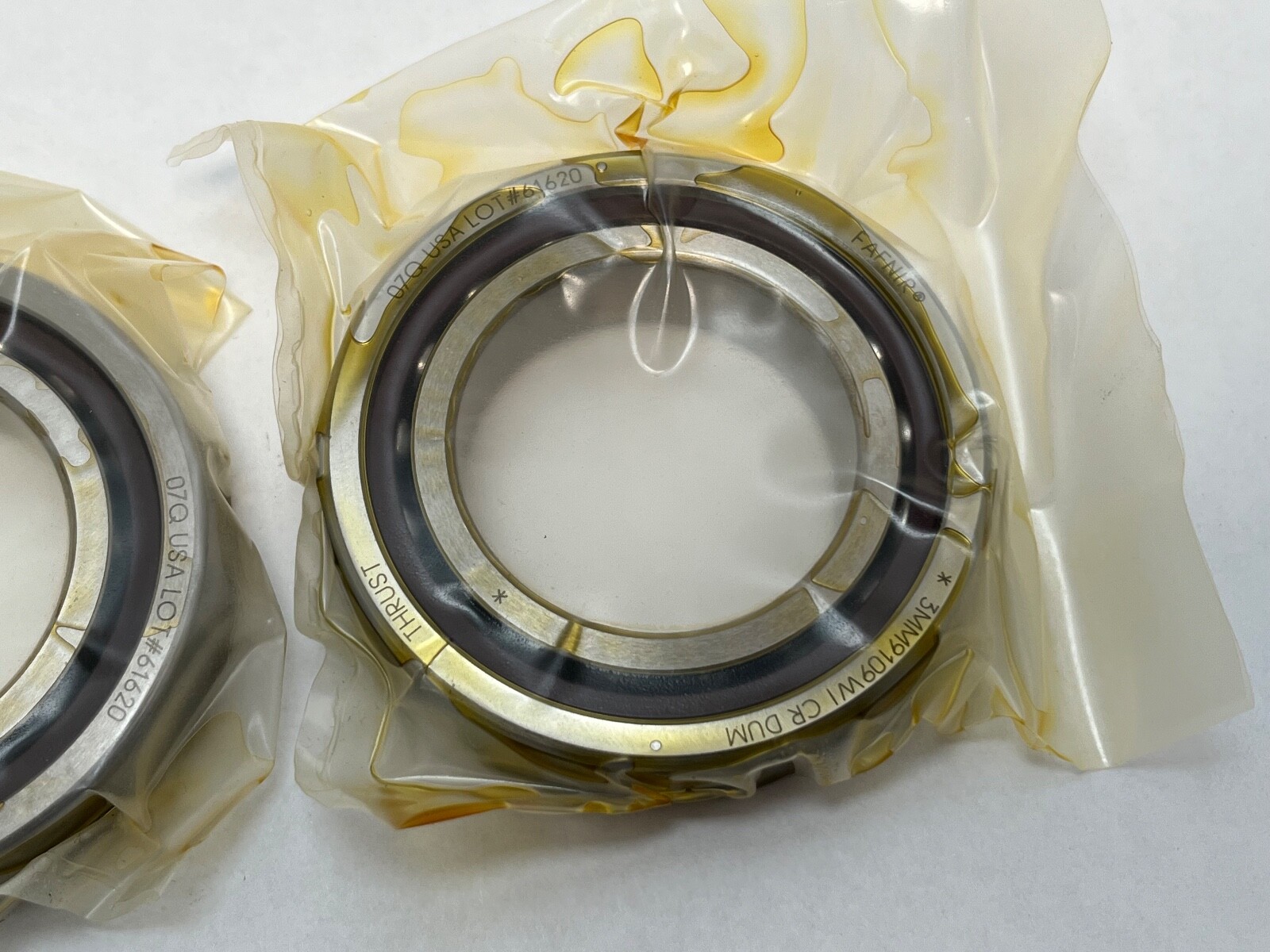 Fafnir 3MM9109WI-DUM Bearing 7009-A 3MM-9109-WI-CR-DUM Timken 45x75x16 mm 2 Pcs