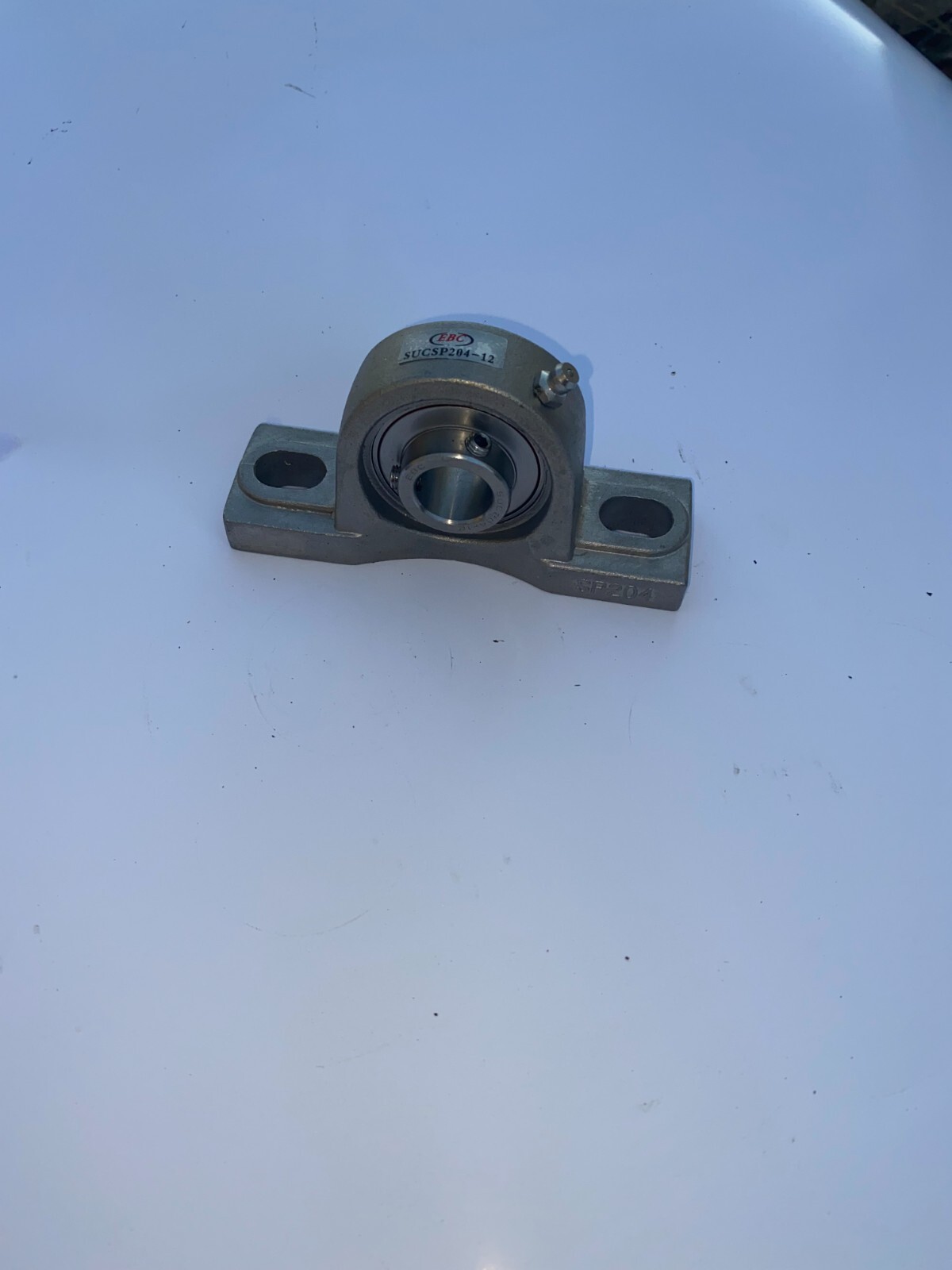 EBC Stainless pillow block bearing SUCSP204-12 with SP204 bearing insert 3/4″
