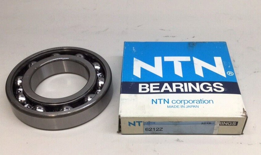 NTN 6212Z Ball Bearing 60mm ID X 110mm OD X 22mm Wide Single Shielded