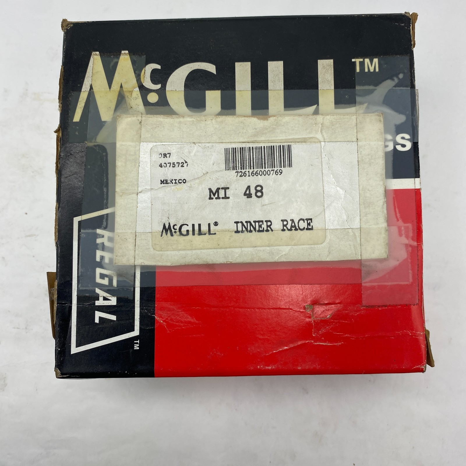MCGILL MR-56/MI-48 NEEDLE ROLLER BEARING MS-51961-42, 1SO MR56MI48, 3X4-1/2X2