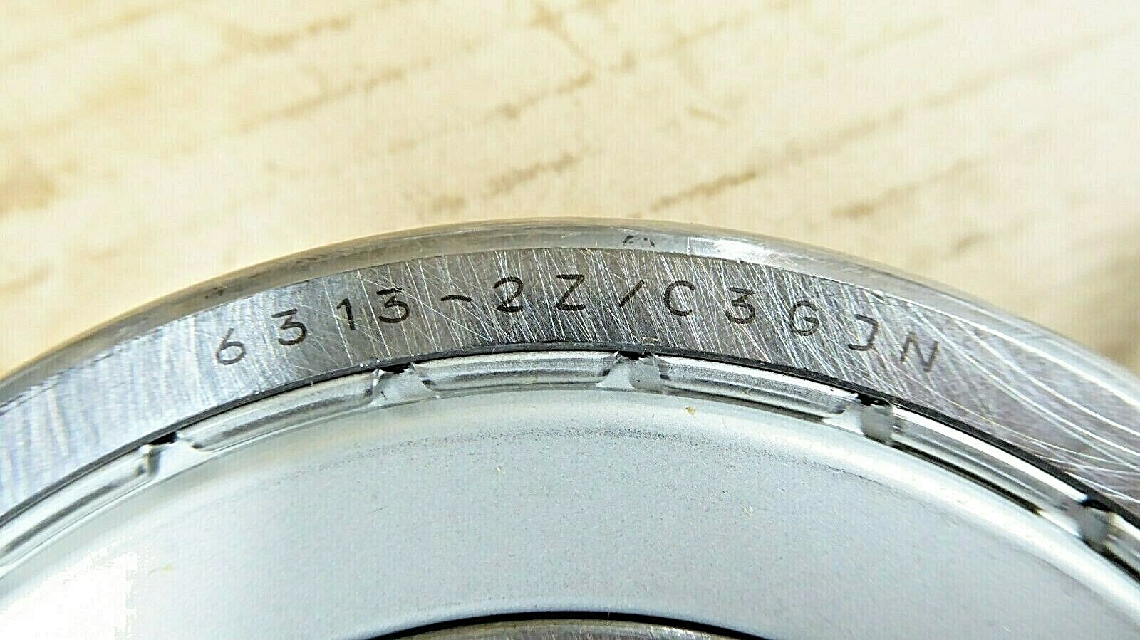 SKF 6313-2Z/C3GJN Single Row Ball Bearing 65mm x 140mm x 33mm New