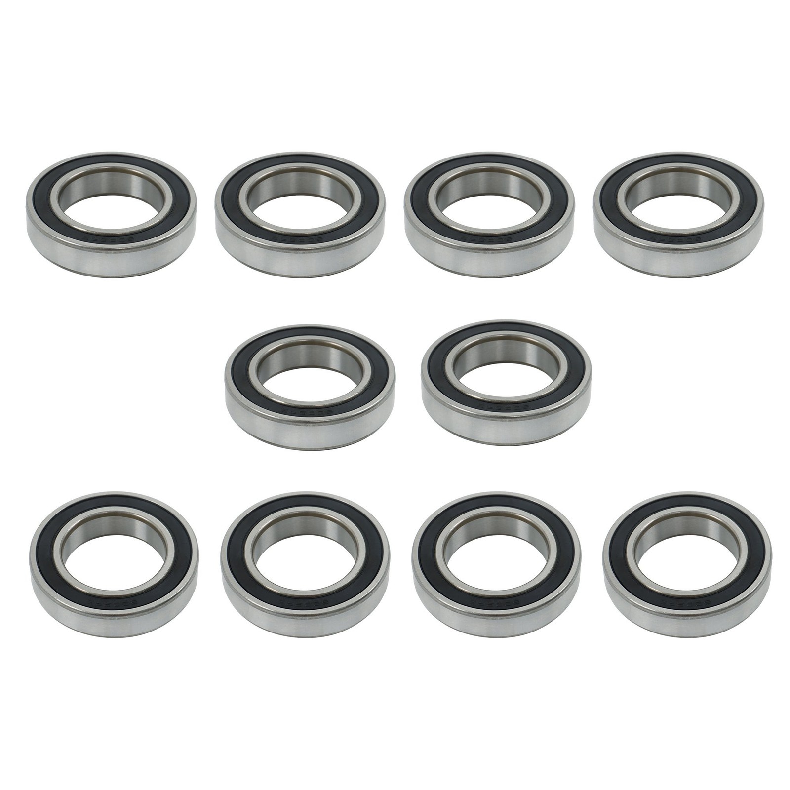 6009-2RS Deep Groove Bearings 10 Pack 45x75x16mm Pre-Lubed Sealed