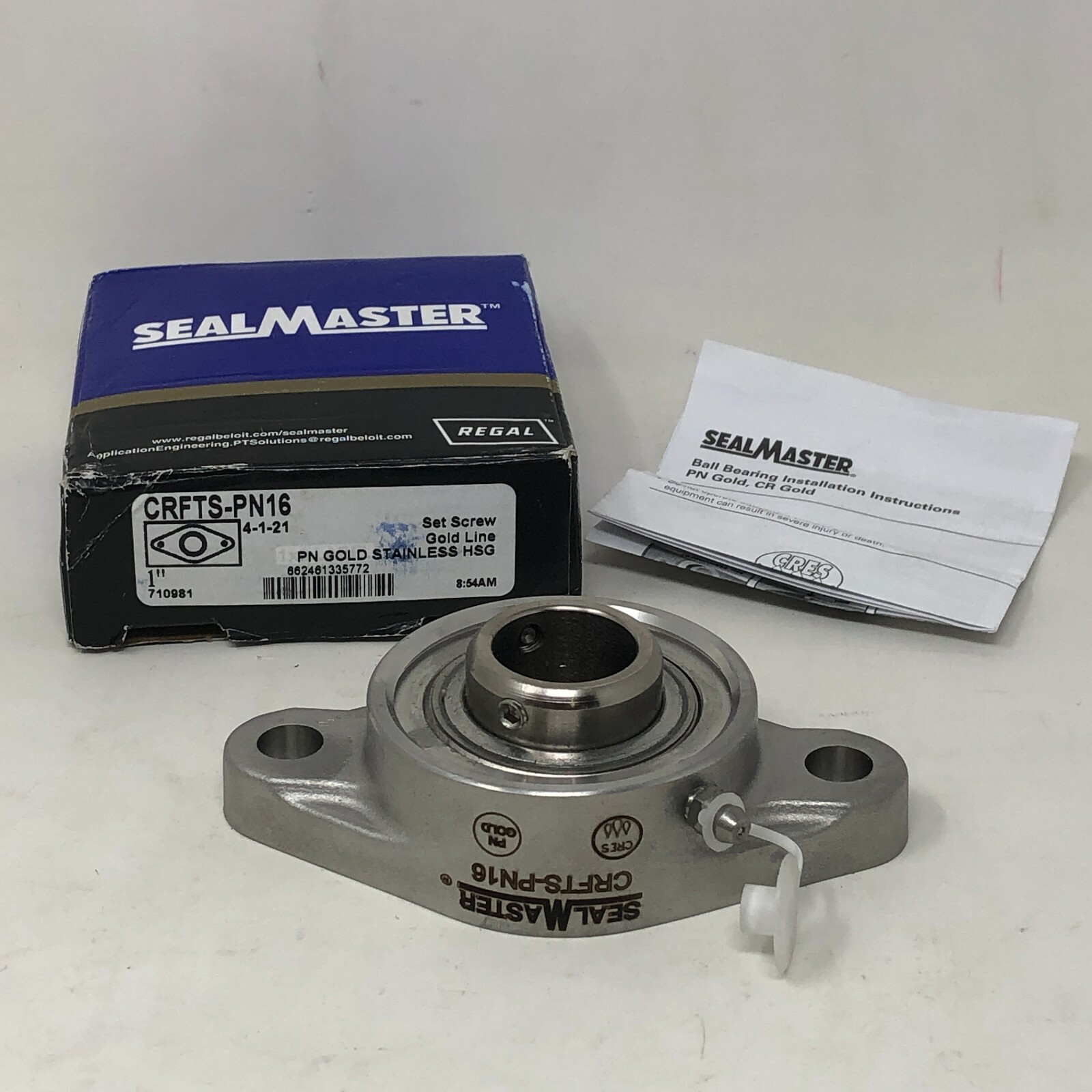 Sealmaster CRFTS-PN16 RMW 1″ Mounted Ball Bearing Setscrew Lock