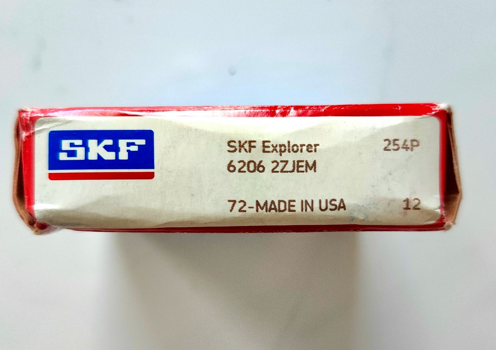 SKF 6206-2ZJEM Ball Bearing 30mmID x 62mmOD x 16mm Wide