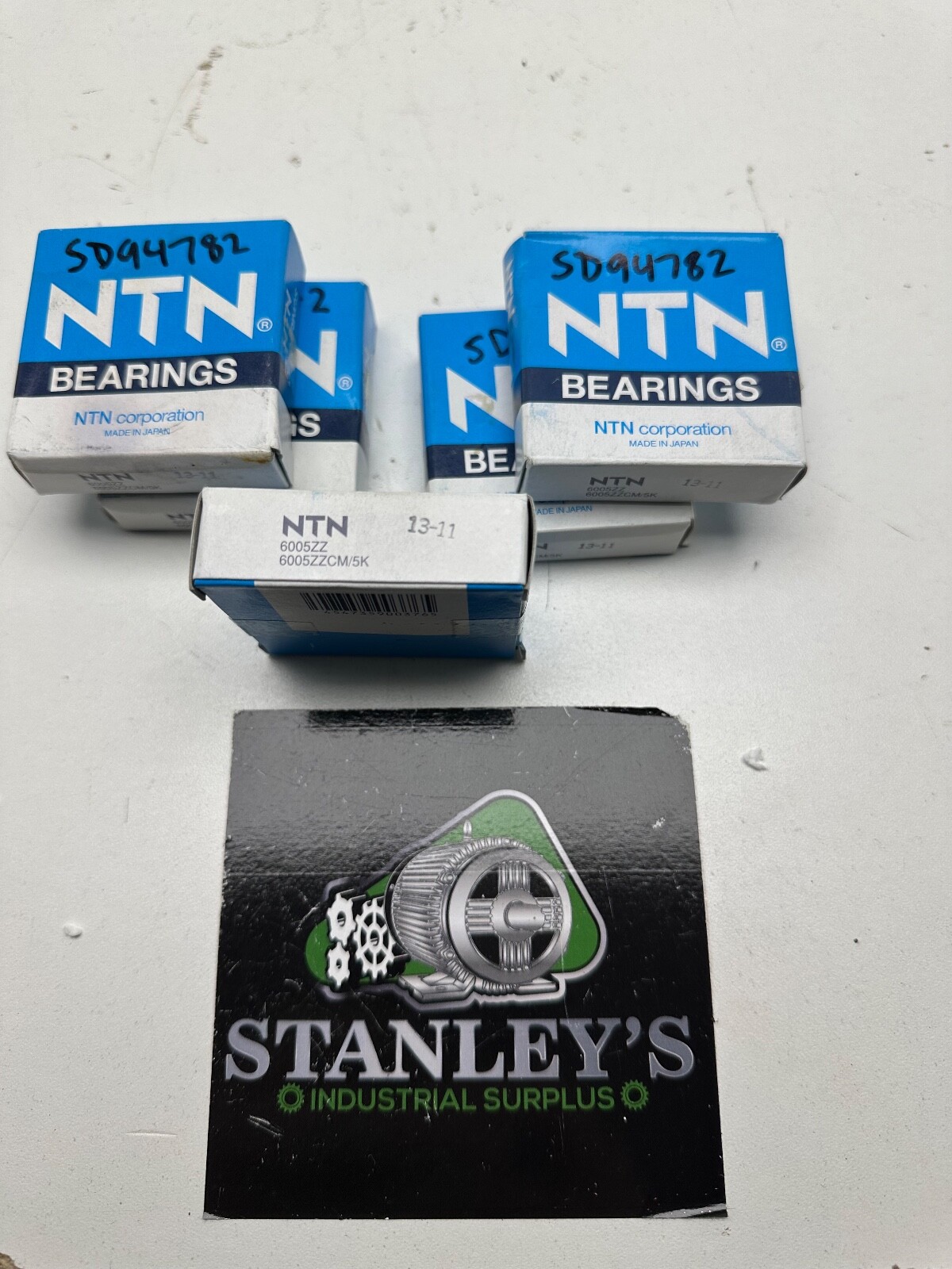 NTN 6005ZZ Bearing New lot of 5