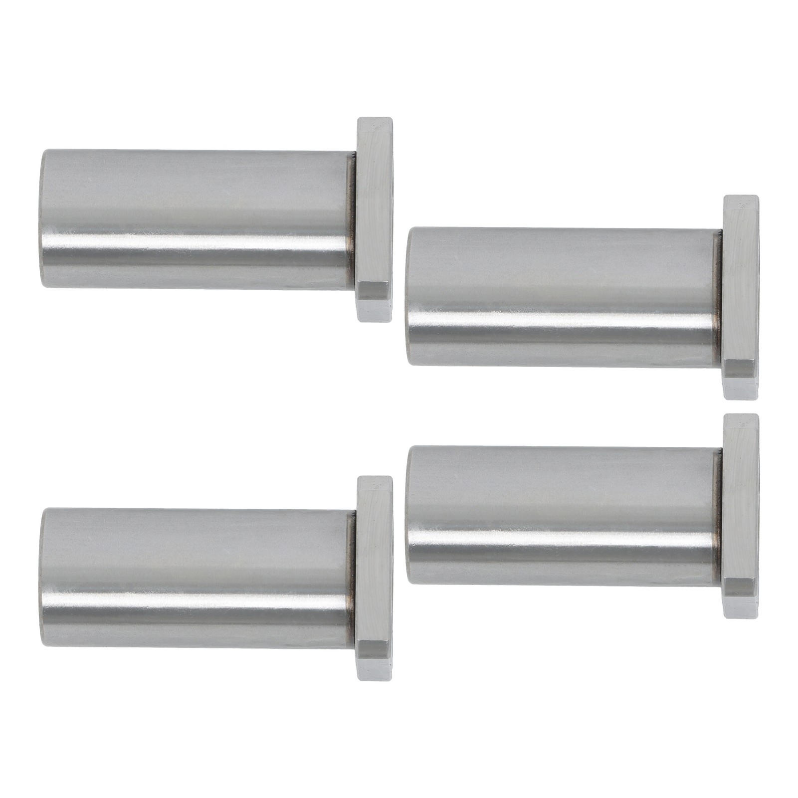 4 Pack LMK20LUU Linear Bearing 20x32x80mm Extra Long Square Flange Steel Cage