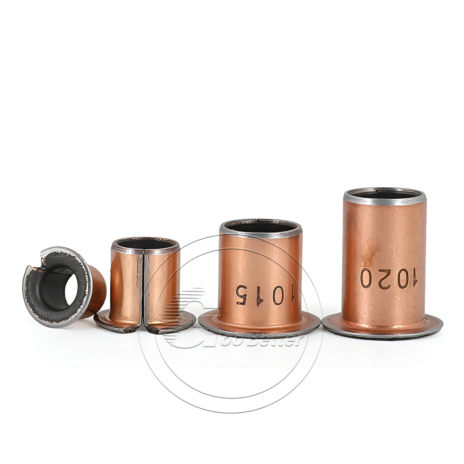 4mm-60mm Bore Self Flange Lubricating Oilless Bearing Sleeves Composite Bushing