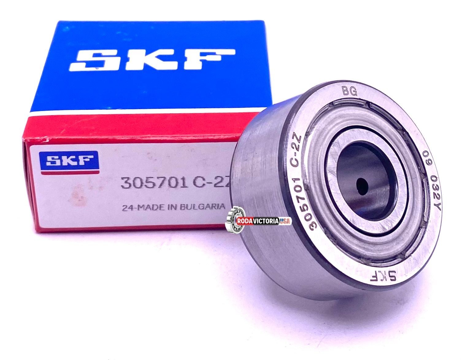 SKF 305701 C ZZ Track Roller / Support Roller Bearing (Yoke-type) 12x35x15.9 mm