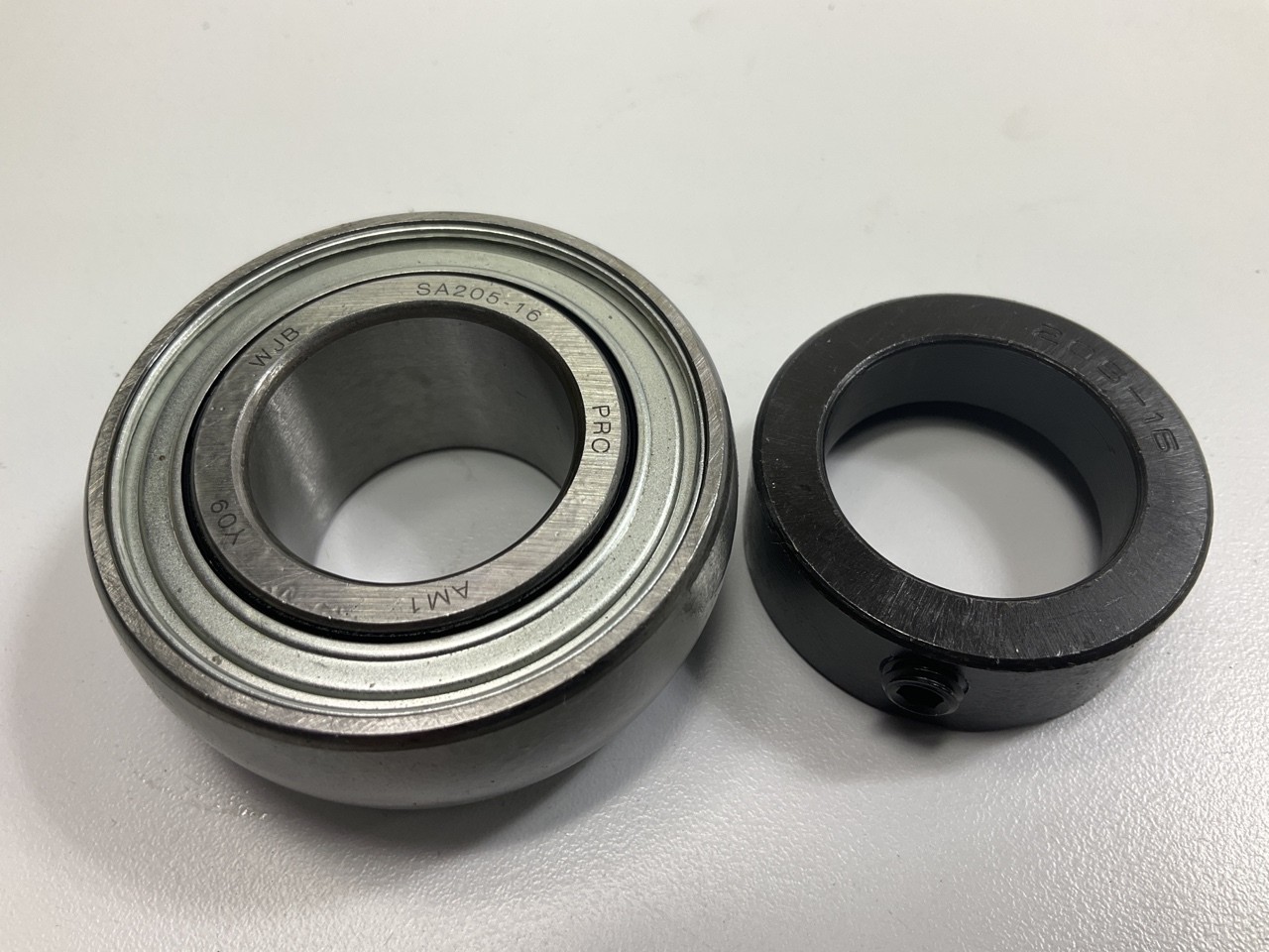 Drive Works NPS-100-RPC SA205-16 Insert Bearing 1″ Bore W/collar Spherical OD